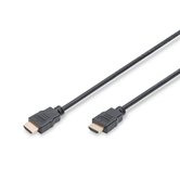 Cable de conexi n HDMI est ndar  tipo A M/M  2 m  con Ethernet  Full HD  dorado  negro