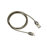 CANYON Cable micro USB 2.0 Alimentacion y datos  5V 1A  cubierta metalica  1m CNS-USBM5DG