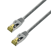 LATIGUILLO AISENS RJ45 S/FTP CAT7 50CM GRIS A146-0333