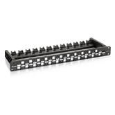 PATCH PANEL VACIO CAT.6A 24 PUERTOS KEYSTONE 1U