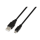 Aisens Cable Usb 2.0 Tipo A/M-Micro B/M Negro 0.8M