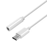 ADAPTADOR AISENS CONECTOR USB TIPO-C MACHO A JACK 3.5MM HEMBRA 15CM BLANCO A109-0384