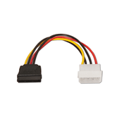 Aisens Cable Sata Alimentacion Molex 4Pin/M-Sata/H 16Cm