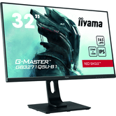 MONITOR IIYAMA 32" GAMING G-MASTER, GB3271QSU-B1,QHD, 2560 x 1440, 1MS, 165HZ, ALT, INCL, REG ALT, USB, HDMI, DISPLAYPORT