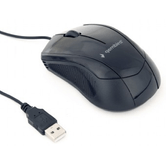 RATON GEMBIRD USB NEGRO 3 BOTONES