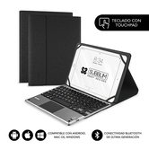 FUNDA Y TECLADO TABLET 10.1´´ SUBBLIM BT TOUCHPAD BLACK