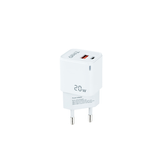 CARGADOR USB PARED TOOQ TQWC-QCPD20WT USB-C/PD + USB-A/QC 20W BLANCO