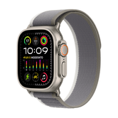 Apple Watch Ultra 2 GPS + Cellular  49mm Titanium Case with Green/Grey Trail Loop - S/M