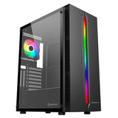 Caja UNYKA  Caja ATX Armor Lumina Black RGB Negro