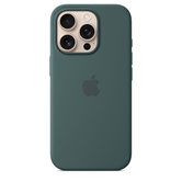 iPhone 16 Pro Silicone Case with MagSafe - Lake Green