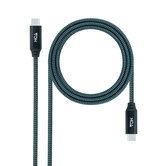 Nanocable Cable USB 3.2 Gen2x2 100W 4K USB-C 2m