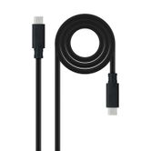 Nanocable Cable USB 3.1GEN2 5A USB-C/M-M 1,5 M