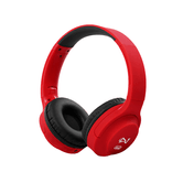 AURICULARES ESTÃ?REO DIGITAL TREVI  CON MICRÃ?FONO 1,2 M CABLE DJ 601 M ROJO