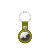 Airtag Finewoven Key Ring Chartreuse