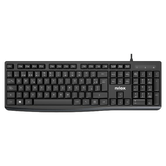 TECLADO CON CABLE, NEGRO, ESPAÑOL