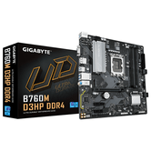 GIGABYTE Intel  B760M D3HP DDR4 - Compatible con CPUs Intel Core de 14ª generación, VRM Digital 4+1+1 fases, hasta 5333MHz DDR4 (OC), 2xPCIe 4.0 M.2,