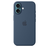 iPhone 16 Silicone Case with MagSafe - Denim