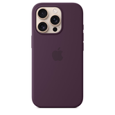 iPhone 16 Pro Silicone Case with MagSafe - Plum