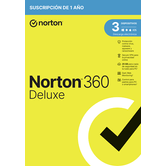 ANTIVIRUS NORTON 360 DELUXE 25GB ES 1 USER 3 DEVICE 12MO   ATTACH