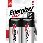 BLISTER 2 PILAS MAX TIPO LR20 (D) ENERGIZER E301533400