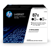 TONER CARTRIDGE 87X BLACK DUAL PA CK