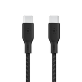 CABLE BELKIN CAB014BT2MBK USB-C A USB-C BOOST CHARGE 2M 100W DOBLE TRANZADO NEGRO