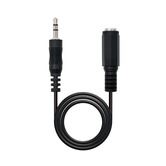 Nanocable - CABLE AUDIO ESTEREO, 3.5/M-3.5/H, 5 M