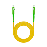 Nanocable Cable fibra SC-APC LSZH Amarillo 60m