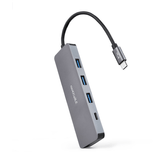 Nanocable HUB USB-C a 3xUSB 3.0/H+1xUSB-C/H