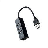 HUB NANO CABLE USB2.0 4PTOS USB-A/M - USB2.0/H 15CM NEGRO