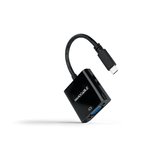 Nanocable Conversor USB-C/M a VGA/H Negro 10cm