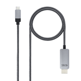 Nanocable Cable conversor  USB-C/M a HDMI/M 1.8 m