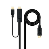 Nanocable Cable Conversor HDMI/M a DP/M 1,8 m