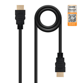 CABLE HDMI NANO CABLE HDMI A/M - HDMI A/M V2.0 2.0M NEGRO