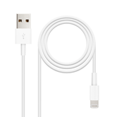 CABLE USB NANO CABLE LIGHTNING/M - USB A/M 0,50CM BLANCO