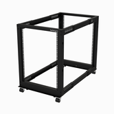 Rack de Marco Abierto 15U 4 Columnas Ajustable de 22 a 40IN