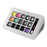 CONTROL DECK SLIM MARS GAMING MSD-ONE WHITE 15 TECLAS DE ACCESO DIRECTO LCD PERSONALIZABLES