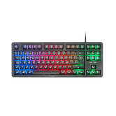 TECLADO H-MECH GAMING MARS GAMING MK023 PORTUGUES COLOR NEGRO TAMA??O COMPACTO TKL ILUMINACION RGB