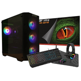 Zone Evil AMD Ryzen 5 4650G 16GB 2 Tb NVMe Windows 11 Monitor 24  Teclado raton auriculares y alfombriila Ordenador GamingPC