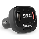 TRANSMISOR DE COCHE ENERGY SISTEM CAR FM TALK MANOS LIBRES BLUETOOTH 5.3  REPRODUCTOR VIA MICROSD O USB-A  PUERTO DE CARGA USB