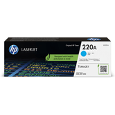 HP 220A CYAN ORIGINAL LASERJET TONER CARTR ID