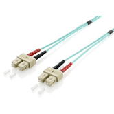 CABLE FIBRA OPTICA OM3 DUPLEX LIBRE  HALOGENOS SC/SC 50/125u 10M