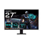 MONITOR GIGABYTE 27" GS27QA,IPS,2560X1440 (QHD),1MS,1000:1,180HZ,2HDMI+1DP,AJUSTABLE,NEGRO