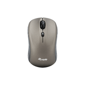 MOUSE MINI  WIRELESS EQUIP LIFE OPTICO 4 BOTONES SCROLL GRIS  1600DPI