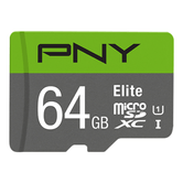 MICRO-SD ELITE 64GB CLASS 10/UHS-I U1 SD ADAPT ER