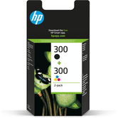 PACK CARTUCHO HP NEGRO 300 + COLOR 300