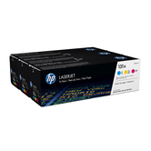 PACK TONER HP CYAN, MAGENTA Y AMARILLO 131A U0SL1AM