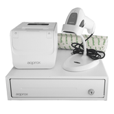 KIT TPV APPROX CAJON APPCASH33WH BLANCO + SCAN LS11ASWH + IMP. TERM. POS80AMUSEWH + PAPEL CYT8060BPA