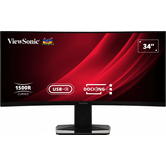 VIEWSONIC Display VG3419C   34" LED VA UltraWide Quad HD HDMI Altavoces