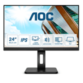 MONITOR AOC 24P2Q 23.8" FHD 1920 X 1080/ 75HZ/ 4MS/ HDMI/ DVI/ DP/  VGA/  ALTAVOCES